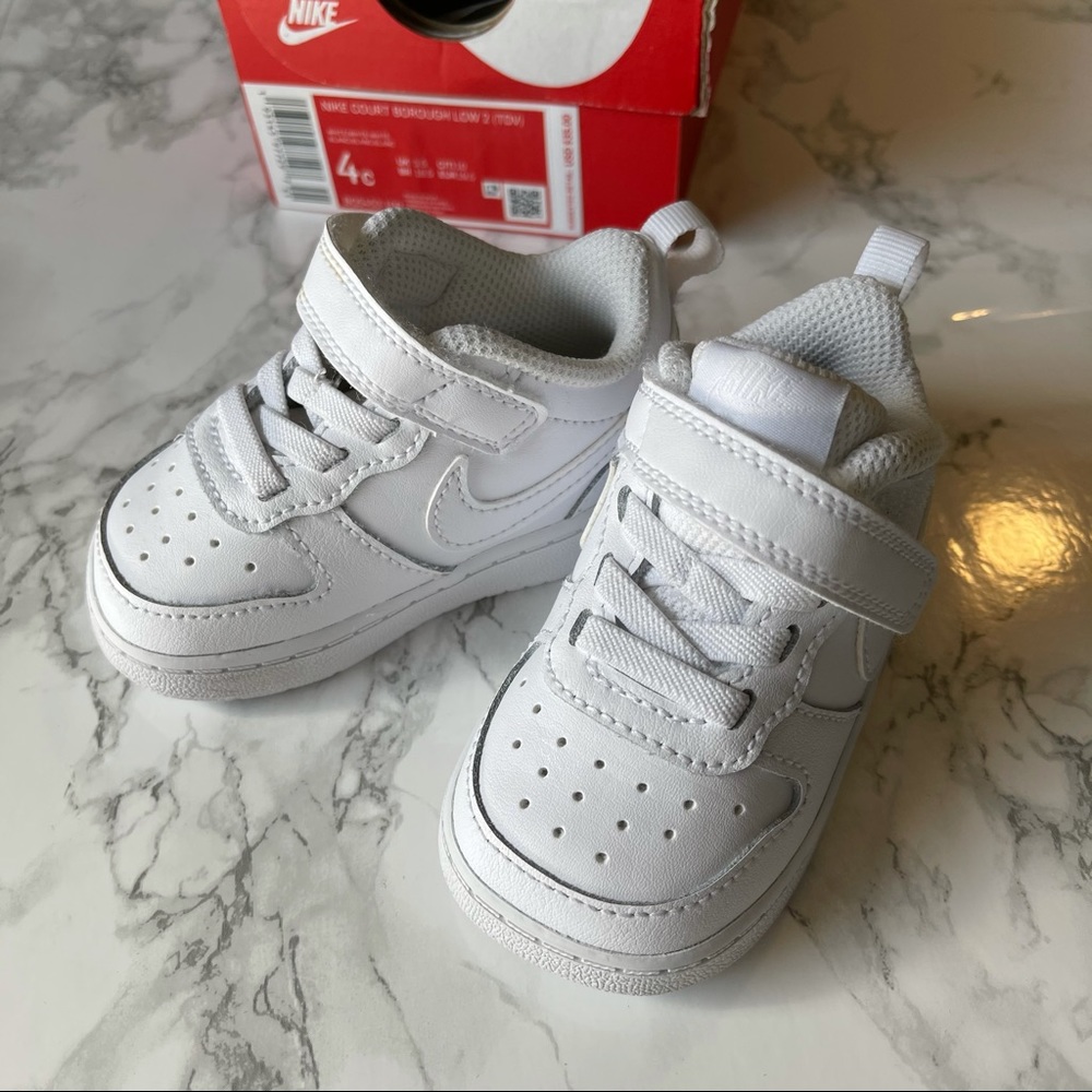 Nike Air Force 1 Low Baby Infant 4C White …